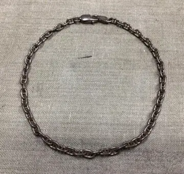 빈티지 SV925 닻 체인 실버 팔찌 ITALY