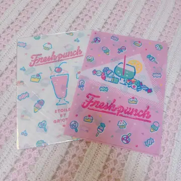 산리오 프레쉬 펀치 클리어 파일