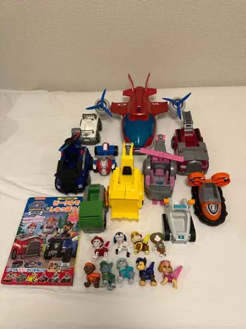 파우 패트롤 탈것 완구 세트