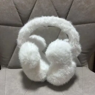 디즈니 귀도리 화이트 복슬복슬 겨울 미키