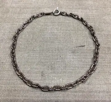 빈티지 SV925 닻 체인 실버 팔찌