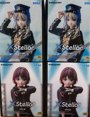 걸즈밴드 클라이 XStellar 이세리 니나 카와라기 모모카 피규어 4개