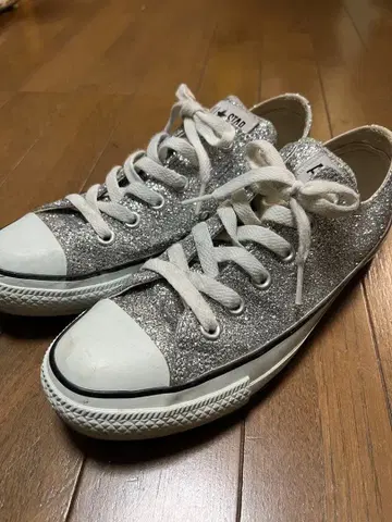 CONVERSE 글리터 스니커즈 US5.5