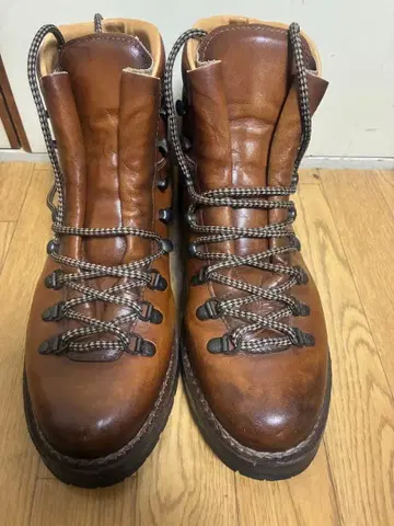 마르몰라다 자코메티 41 브라운 가죽 마운틴 부츠 41