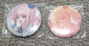 프로세카 아키야마 미즈키 5A 글리터 캔뱃지 로손