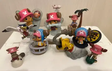 원피스 초파 피규어 데스크탑 극장 외 7개 세트