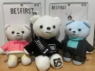 BE:FIRST 류헤이 봉제 인형 3체 + 아크릴 스탠드, 키체인 세트