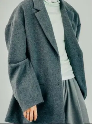 lepsim 울리테크 자켓 미들 코트 그레이