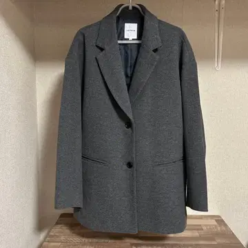 lepsim 울리테크 자켓 미들 코트 그레이