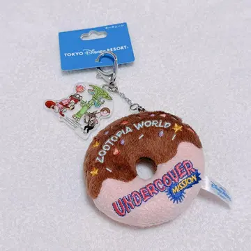 디즈니 주토피아2 도넛 키체인 키링
