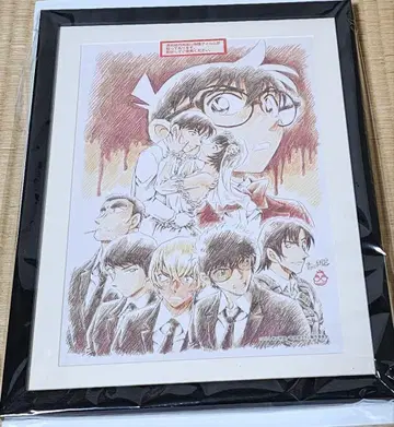 명탐정 코난 할로윈의 신부 극장판상 세가 럭키 쿠지 액자 아트