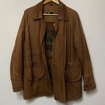 B-SPARE P.B.COMPANY 가죽 자켓 소가죽