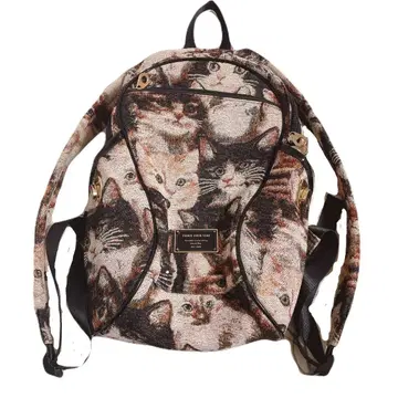 백팩 고양이 고블랑 직조