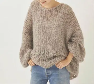 plage 플라주 HANDKNIT 점보 니트 2024