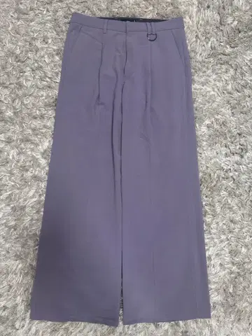 HARE D 와이드 플레어 팬츠 퍼플