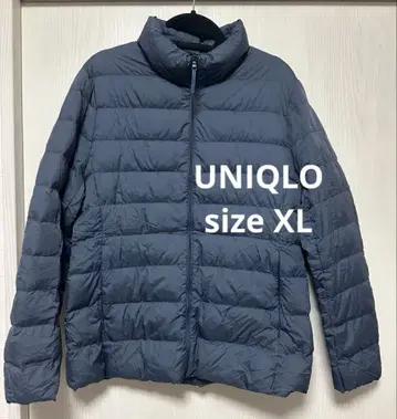 UNIQLO 사이즈 XL 울트라 라이트 다운 자켓 네이비 그린 계열
