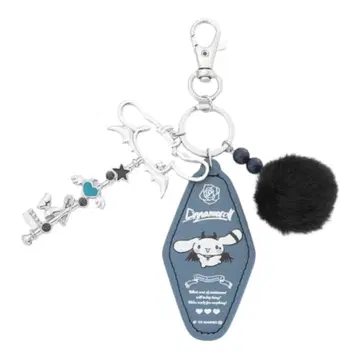 미사용 새상품 아베일 산리오 시나모롤 펑크 데빌 3 키링