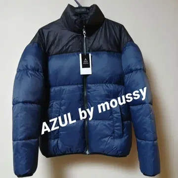 AZUL 다운 패딩 자켓 네이비/블랙 S