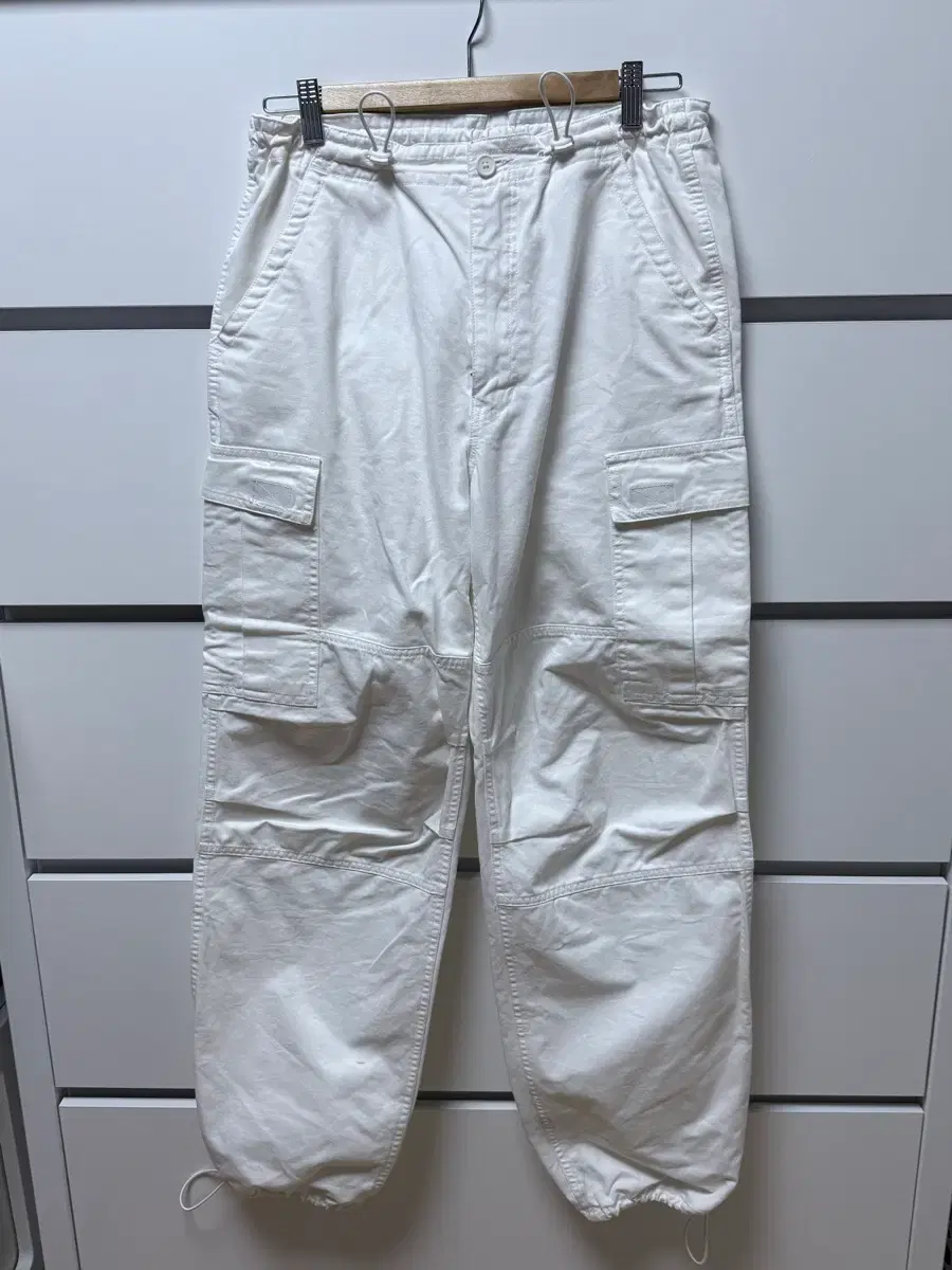 Brandy Melville White Cargo Pants