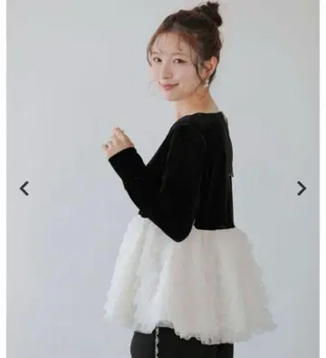 2025AW 발레리나 튜튜 벨로아 상의 핏모아