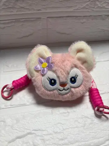 리나벨 휴대용 홀더 롭 부착 핑크색