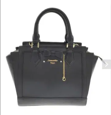 사만사베가 셀러브리티 백 블랙