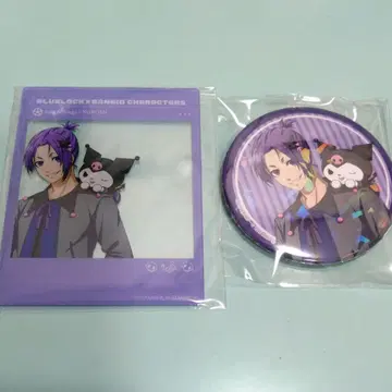 블루 록 미카게 레오 캔뱃지 아크릴 카드