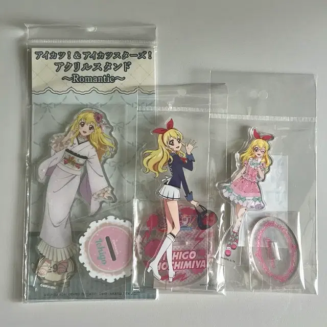 아이엠스타 아이카츠 이치고 유카타 안경 스타일 샵 5주년 아크릴 스탠드