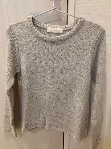 [ OHOTORO ] 크루넥 니트