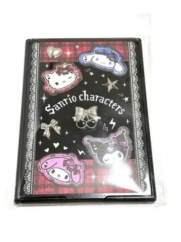 새상품 산리오 거울 Sweet Rock 'n' Check 헬로키티