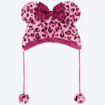 디즈니 팬캡 레오파드 무늬