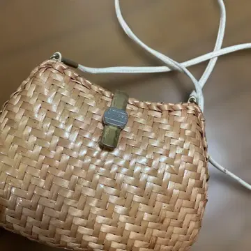 란셀 라탄 바스켓백 뜨개질 디자인