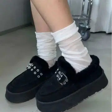 sedacle girl 버클 어그 부츠