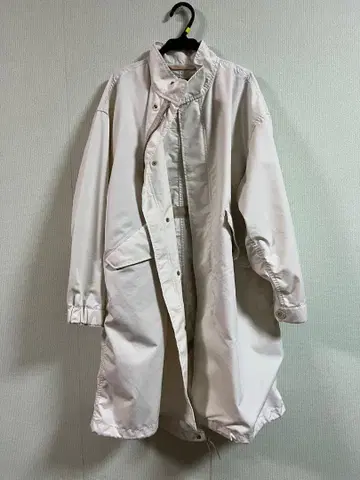 iena 화이트 트렌치코트