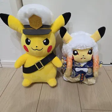 캡틴 피카츄 가부키풍 피카츄 봉제 인형
