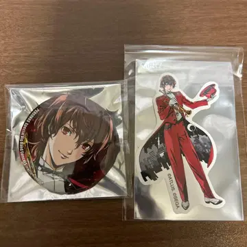 페르소나 5 아케치 고로 크로우 캔뱃지 스티커 P5BB