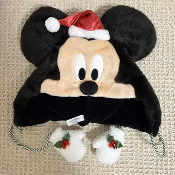 디즈니 크리스마스 팬캡 미키마우스
