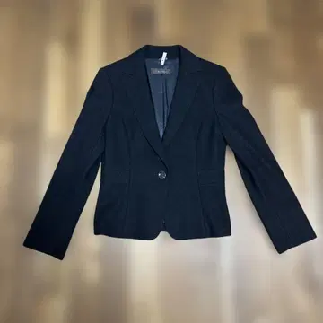 Reflect 블랙 울 테일러드 자켓