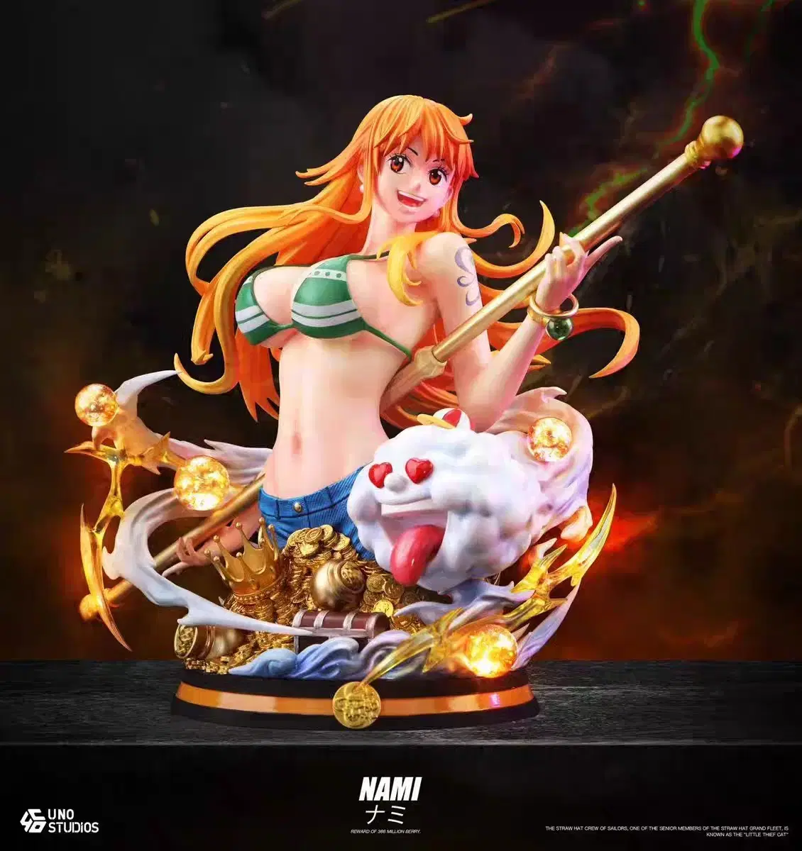 (In-stock) UNO Nami Resin Bust Onepiece Resin Figure