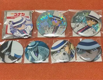명탐정 코난 코난 플라자 한정판 장면 사진 캔뱃지 괴도 키드 7개 세트