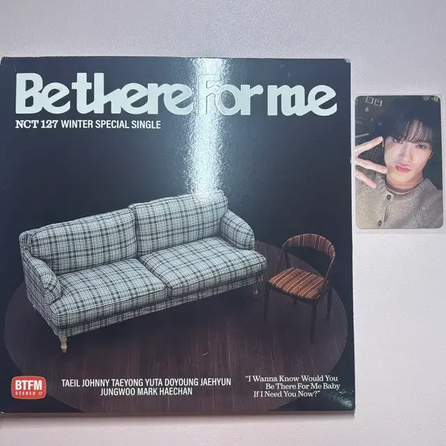 NCT127 Be There For Me 앨범 + 재현 포카