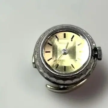 CITIZEN 시티즌 수동 와인딩 반지 워치 당시 제품 작동품