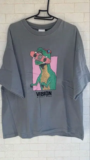 VISION STREET WEAR 그레이 티셔츠 M