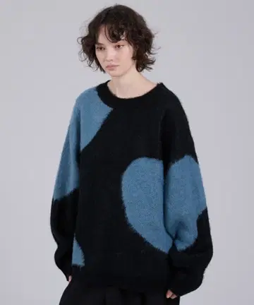 ONCILY 하트 니트 스웨터