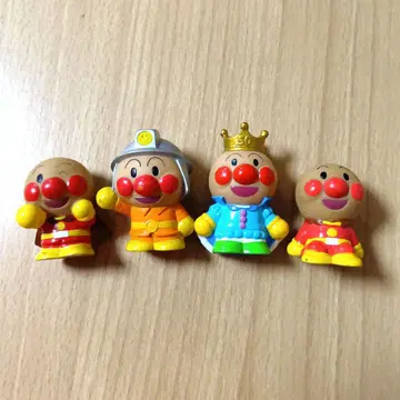 호빵맨 손가락 인형 소프트 비닐 왕관 소방관 4종류