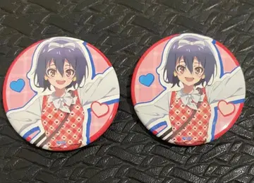 좀비 랜드 사가 x 도쿄 타워 캔뱃지 미즈노 아이 2개 세트