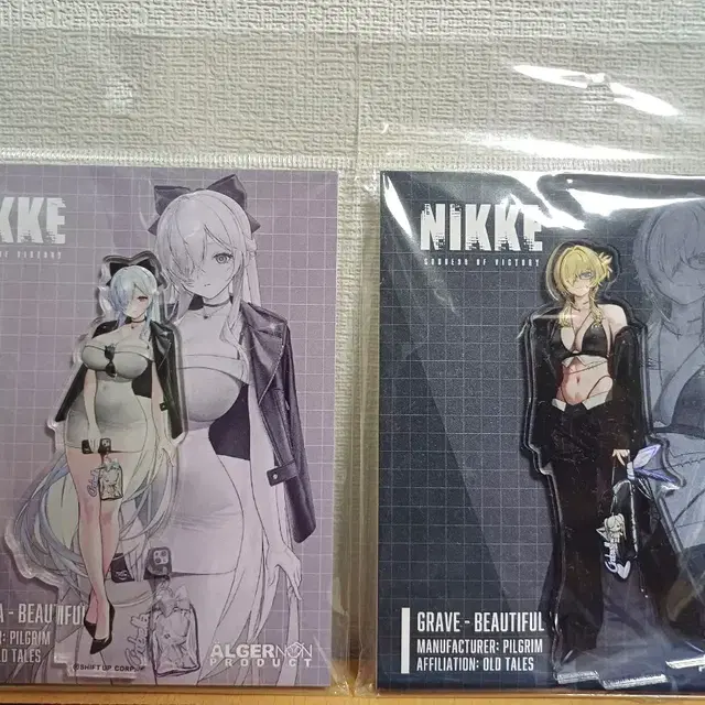 니케 신데렐라, 그레이브 아크릴 스탠드 굿즈 판매