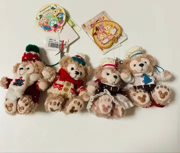 더피 셰리메이 봉제 인형 스트랩 4세트