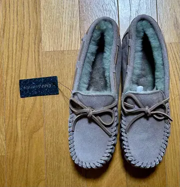 EMU 모카신 25cm 핑크 베이지