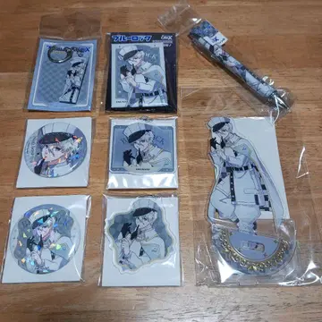 나기 세이시로 체스 ver 캔뱃지 & 아크릴 스탠드 등 8점 블루 록